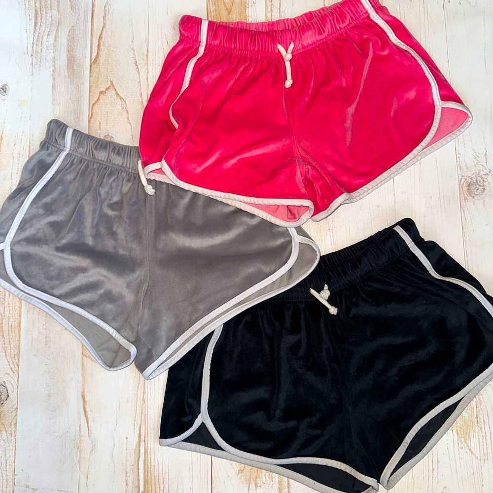 SO Women's Athletic Shorts - Pink, Gray, Black XSmall